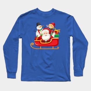 Santa Claus Present Long Sleeve T-Shirt